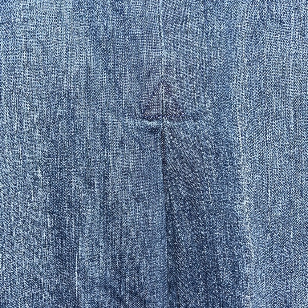 Talbots front slit size 6 denim skirt - Picture 5 of 11